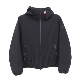 MONCLER - モンクレール DUPORT GIUBBOTTO ジップアップ ダウンブルゾン 4197505539DK レディース ブラック MONCLER 【中古】 【アパレル・小物】