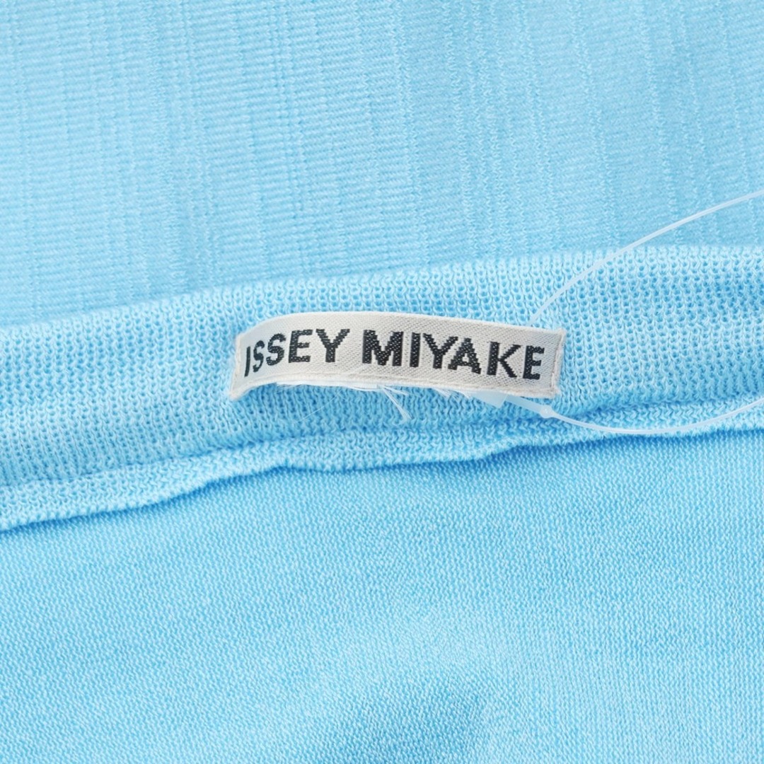 ISSEY MIYAKE(イッセイミヤケ)の【中古】イッセイミヤケ ISSEY MIYAKE 2023年春夏 ハイゲージニット イージーパンツ ライトブルー【サイズ記載なし(L位)】【レディース】 レディースのパンツ(その他)の商品写真