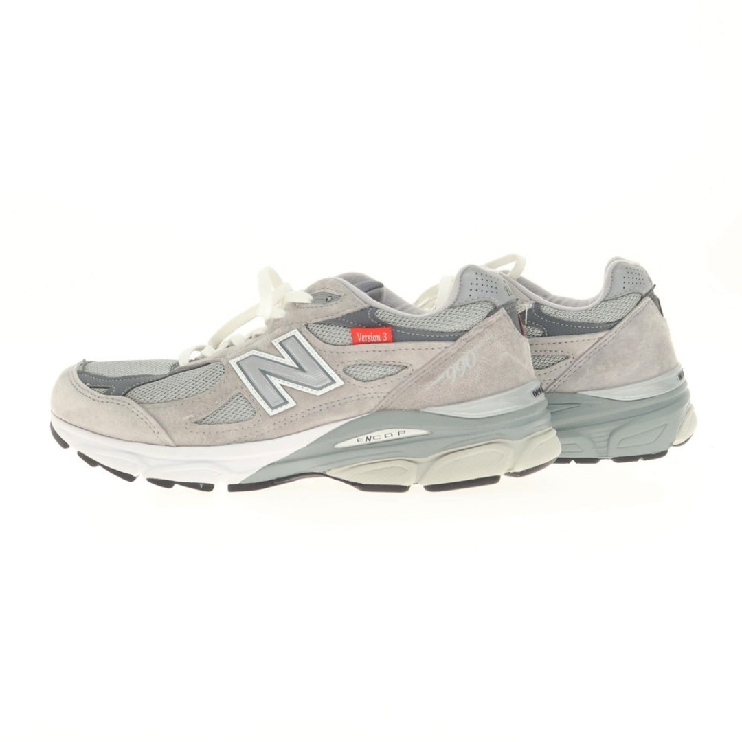 New Balance(ニューバランス)の【中古】ニューバランス NEW BALANCE M990VS3 スニーカー グレー【サイズUS9】【メンズ】 メンズの靴/シューズ(スニーカー)の商品写真