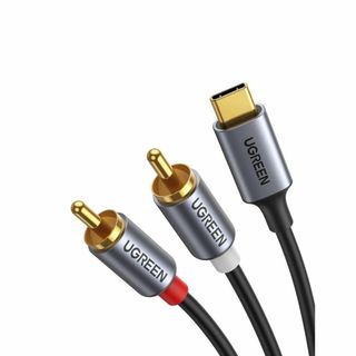 ユーグリーン(UGREEN)の1.5m UGREEN USB-C to 2RCA 変換 オーディオケーブル(その他)