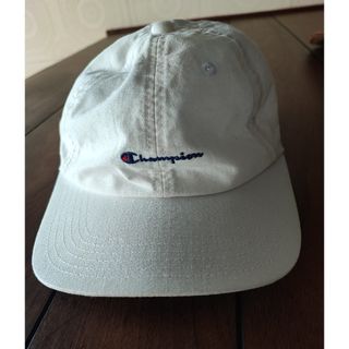 チャンピオン(Champion)のchampion【チャンピオン】　白キャップ　頭周り57〜59㎝(キャップ)