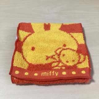 ミッフィー(miffy)のミッフィー　ポケット付きハンカチ　ミニタオル　郵便局限定デザイン(ハンカチ)