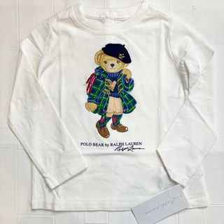 ラルフローレン(Ralph Lauren)の24m90cm   ベア　ロンT 女の子　ラルフローレン(Tシャツ/カットソー)