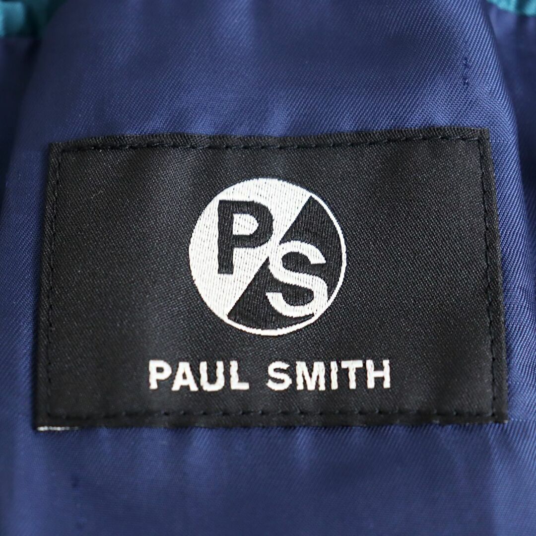 Paul Smith(ポールスミス)の美品●PS Paul Smith ポールスミス チンストラップ メルトンウール ショート丈 シングル ハーフコート/ピーコート キャメル M 正規品 メンズのジャケット/アウター(ピーコート)の商品写真
