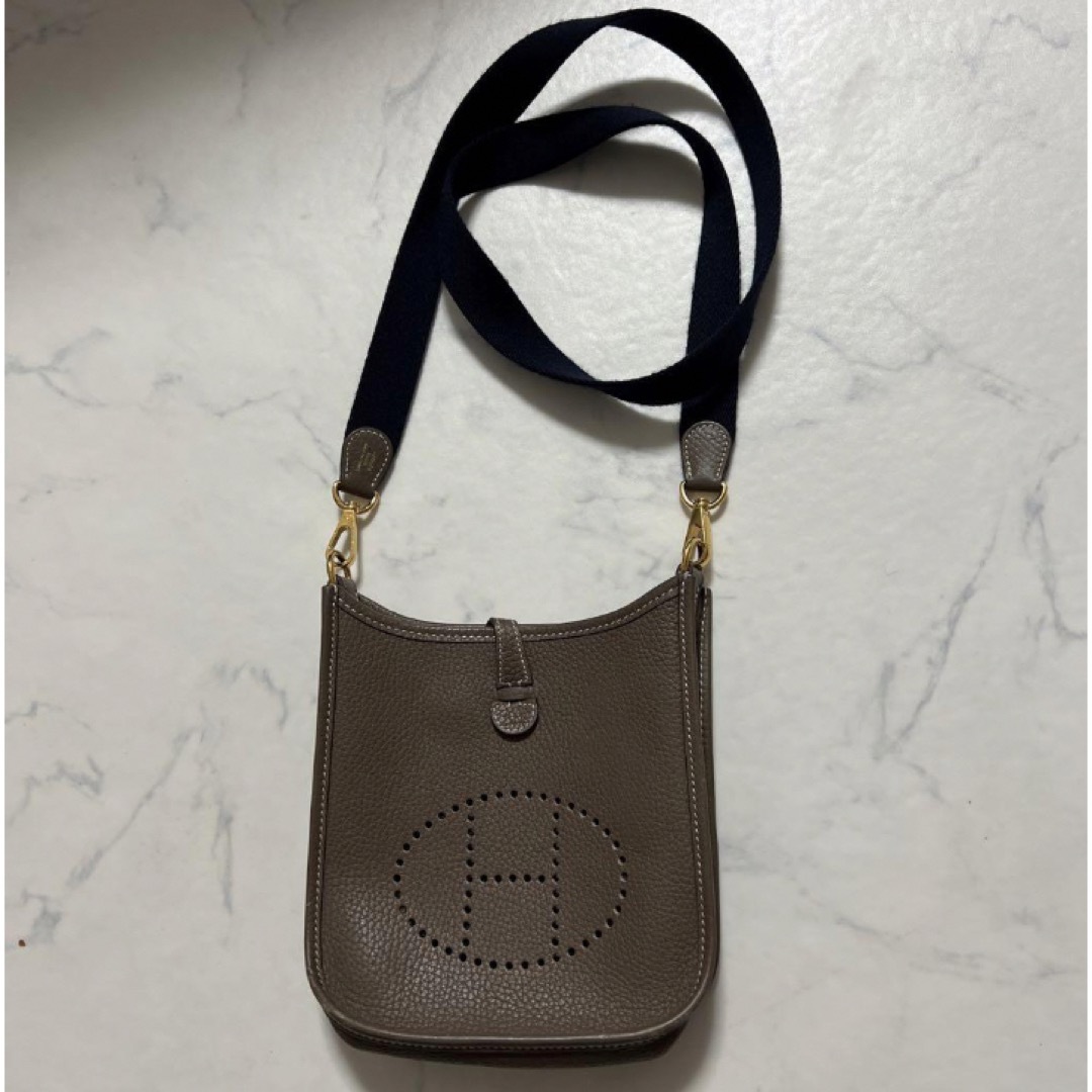 HERMES - エルメス エブリン TPM エトゥープ バイカラーの通販 HERMES - エルメス エブリン TPM エトゥープ バイカラーの通販