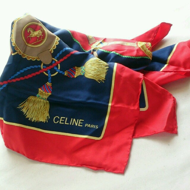 celine - CELINE ヴィンテージスカーフの通販 by PeruPeruヴィンテージshop｜セリーヌならラクマ