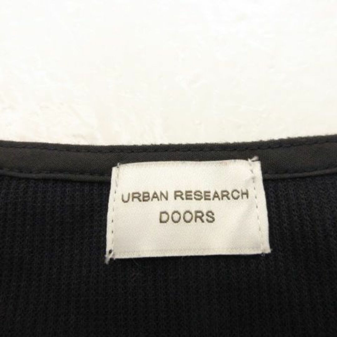 URBAN RESEARCH DOORS(アーバンリサーチドアーズ)のアーバンリサーチ ドアーズ  ノースリーブカットソー 紺 M レディースのトップス(カットソー(半袖/袖なし))の商品写真