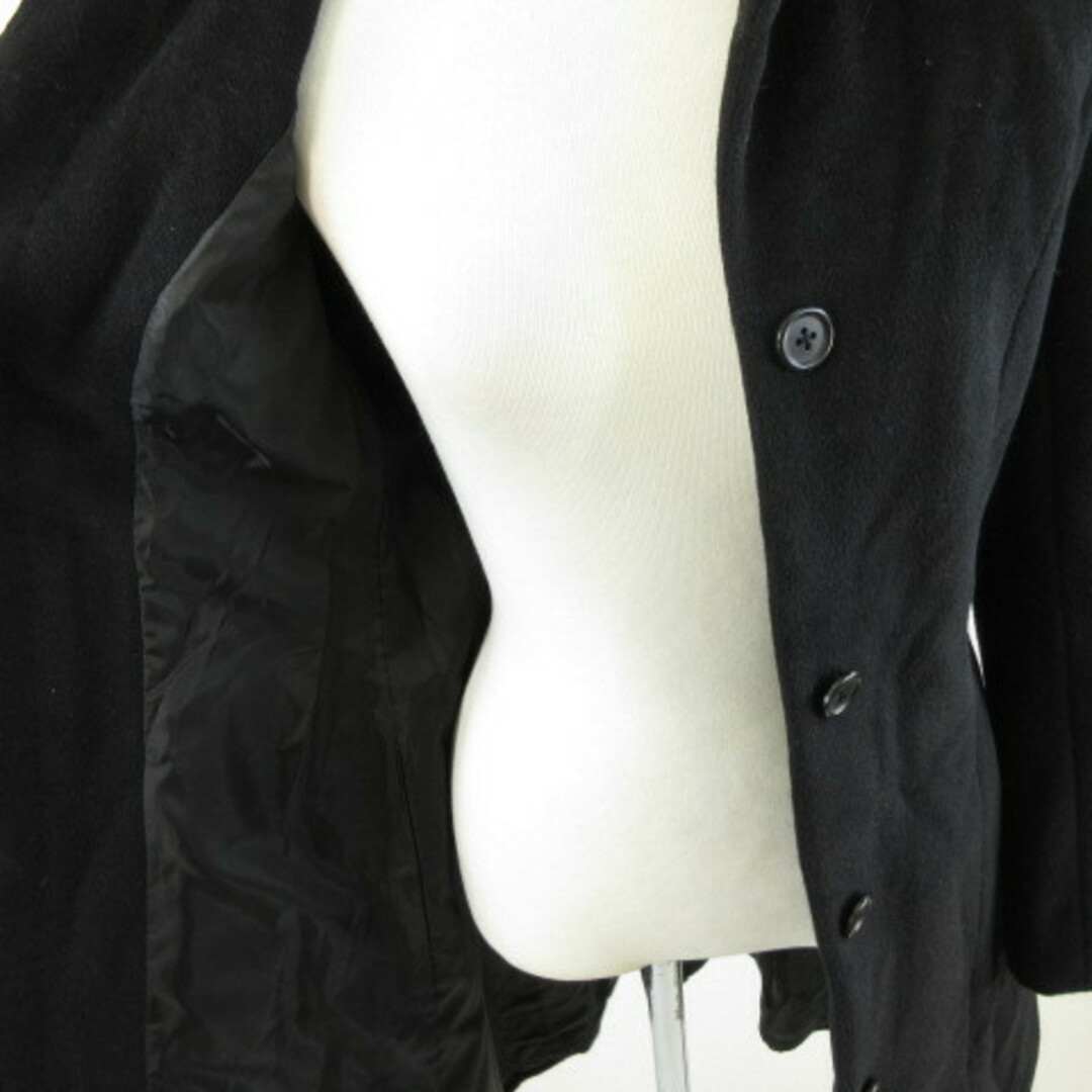 INGNI(イング)のイング INGNI ステンカラーコート ロング 長袖 黒 M  レディースのジャケット/アウター(ロングコート)の商品写真