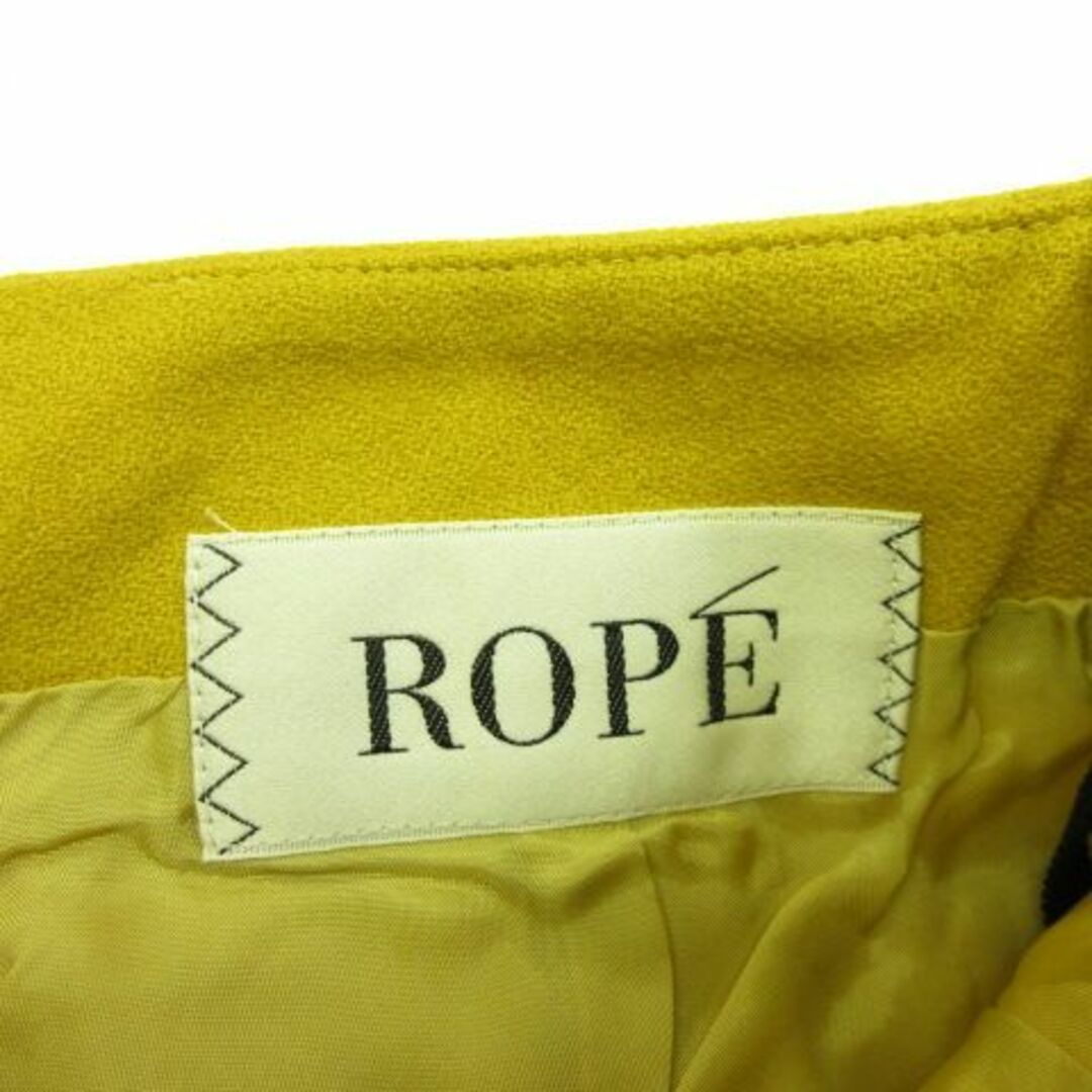 ROPE’(ロペ)のロペ ROPE ミニスカート ペプラム 黄 36 *A178 レディースのスカート(ミニスカート)の商品写真