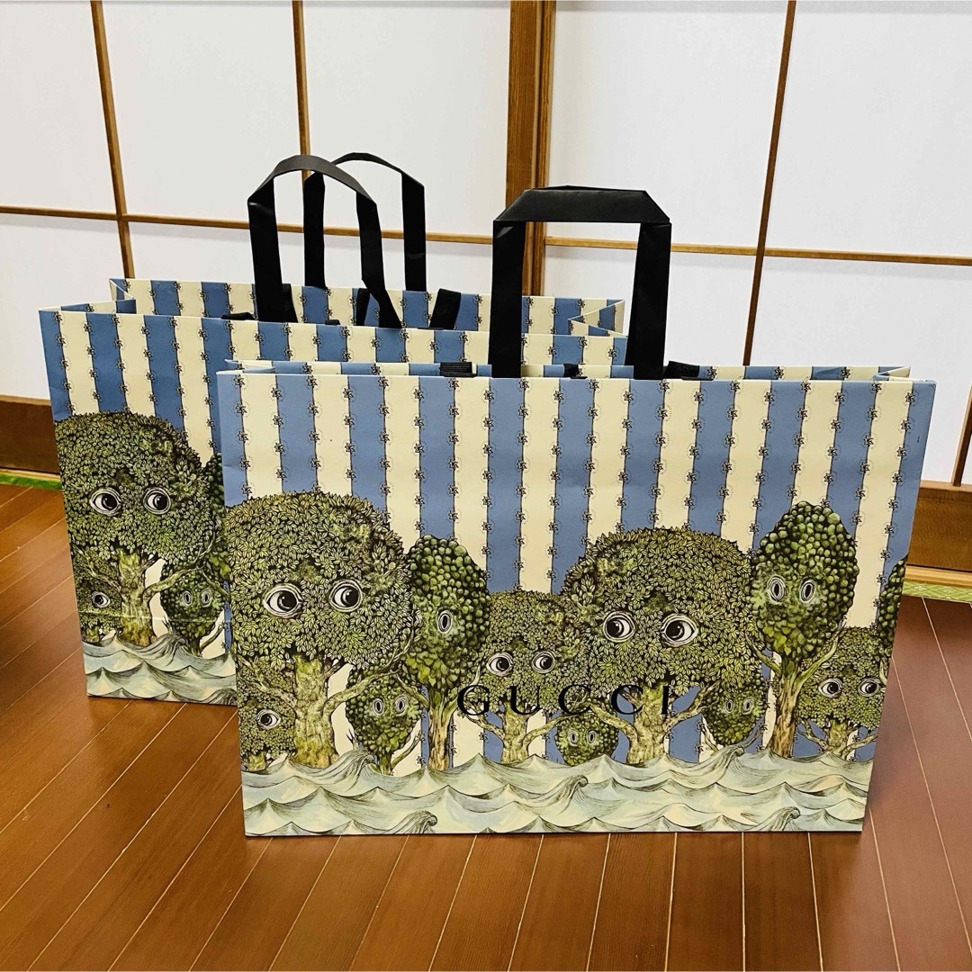 Gucci - GUCCI×ヒグチユウコ♡2020限定ショッパー 2枚セットの通販 by