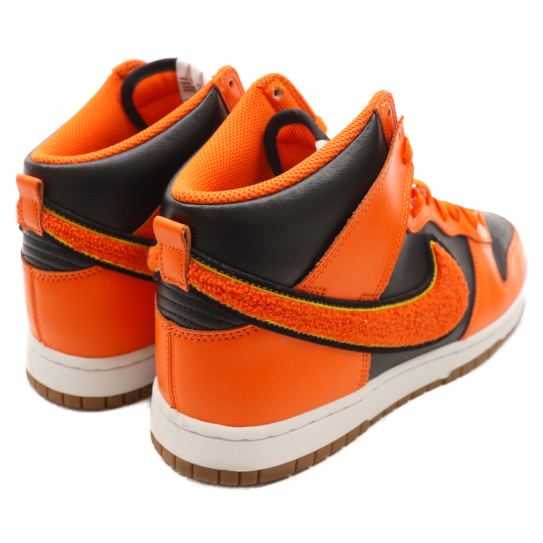 NIKE(ナイキ)のNIKE ナイキ DUNK HIGH RETORO UNIVERSITY ダンクハイ ユニバーシティ ハイカットスニーカー オレンジ US11/29.0cm DR8805-002 メンズの靴/シューズ(スニーカー)の商品写真