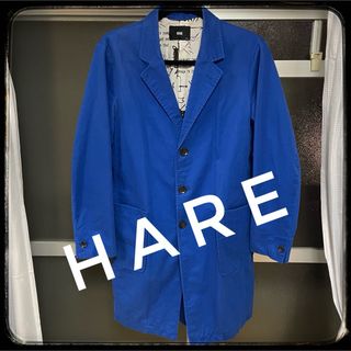 ハレ(HARE)の【美品】HARE(ハレ)★スプリングカラーロングコート★Sサイズ(チェスターコート)