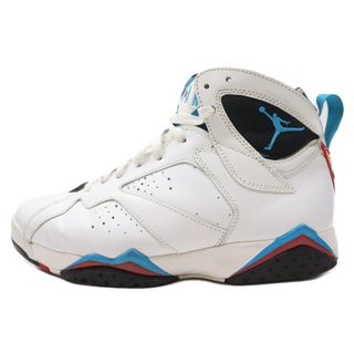 ナイキ(NIKE)のNIKE ナイキ AIR JORDAN 7 RETRO ORION BLUE エアジョーダン 7 レトロ オリオンブルー ハイカットスニーカー ホワイト/ブルー US9/27cm 304775-105(スニーカー)