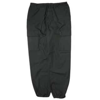 UNUSED アンユーズド 19SS 日本製 POLYESTER SILK CARGO PANTS サテンカーゴパンツ UW0748 4 BLACK イージー ボトムス【中古】【UNUSED】