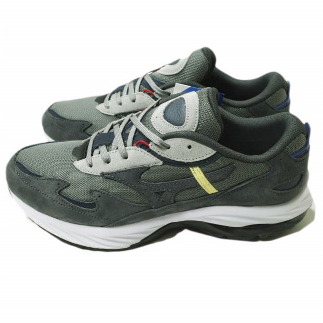 Graphpaper x Mizuno グラフペーパー ミズノ 23SS 別注 WAVE RIDER B for GP ウェーブライダー GU231-90320 / D1GG230601 US9.5(27.5cm) GRAY WALL スニーカー シューズ【新古品】【中古】【Graphpaper × Mizuno】 メンズの靴/シューズ(スニーカー)の商品写真