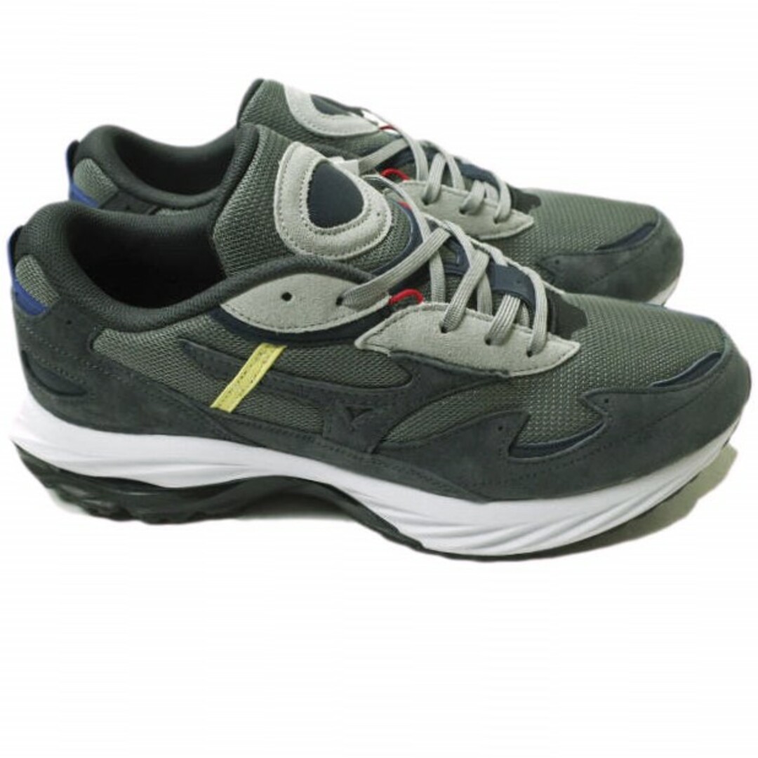 Graphpaper x Mizuno グラフペーパー ミズノ 23SS 別注 WAVE RIDER B for GP ウェーブライダー GU231-90320 / D1GG230601 US9.5(27.5cm) GRAY WALL スニーカー シューズ【新古品】【中古】【Graphpaper × Mizuno】 メンズの靴/シューズ(スニーカー)の商品写真