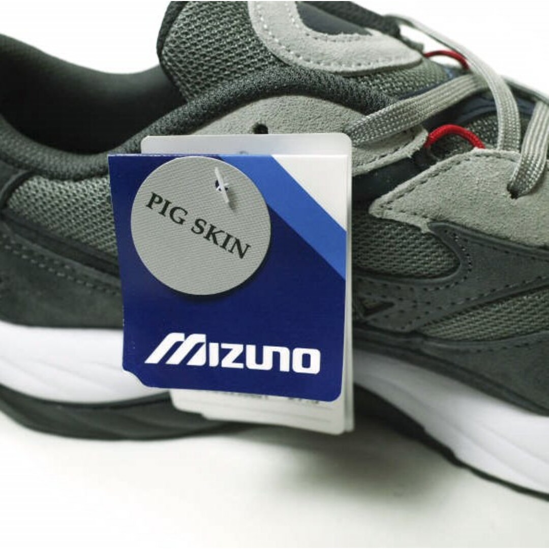 Graphpaper x Mizuno グラフペーパー ミズノ 23SS 別注 WAVE RIDER B for GP ウェーブライダー GU231-90320 / D1GG230601 US9.5(27.5cm) GRAY WALL スニーカー シューズ【新古品】【中古】【Graphpaper × Mizuno】 メンズの靴/シューズ(スニーカー)の商品写真