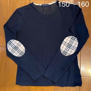 バーバリー(BURBERRY)の値下！バーバリー　長袖Tシャツ　12歳　ネイビー(Tシャツ/カットソー)