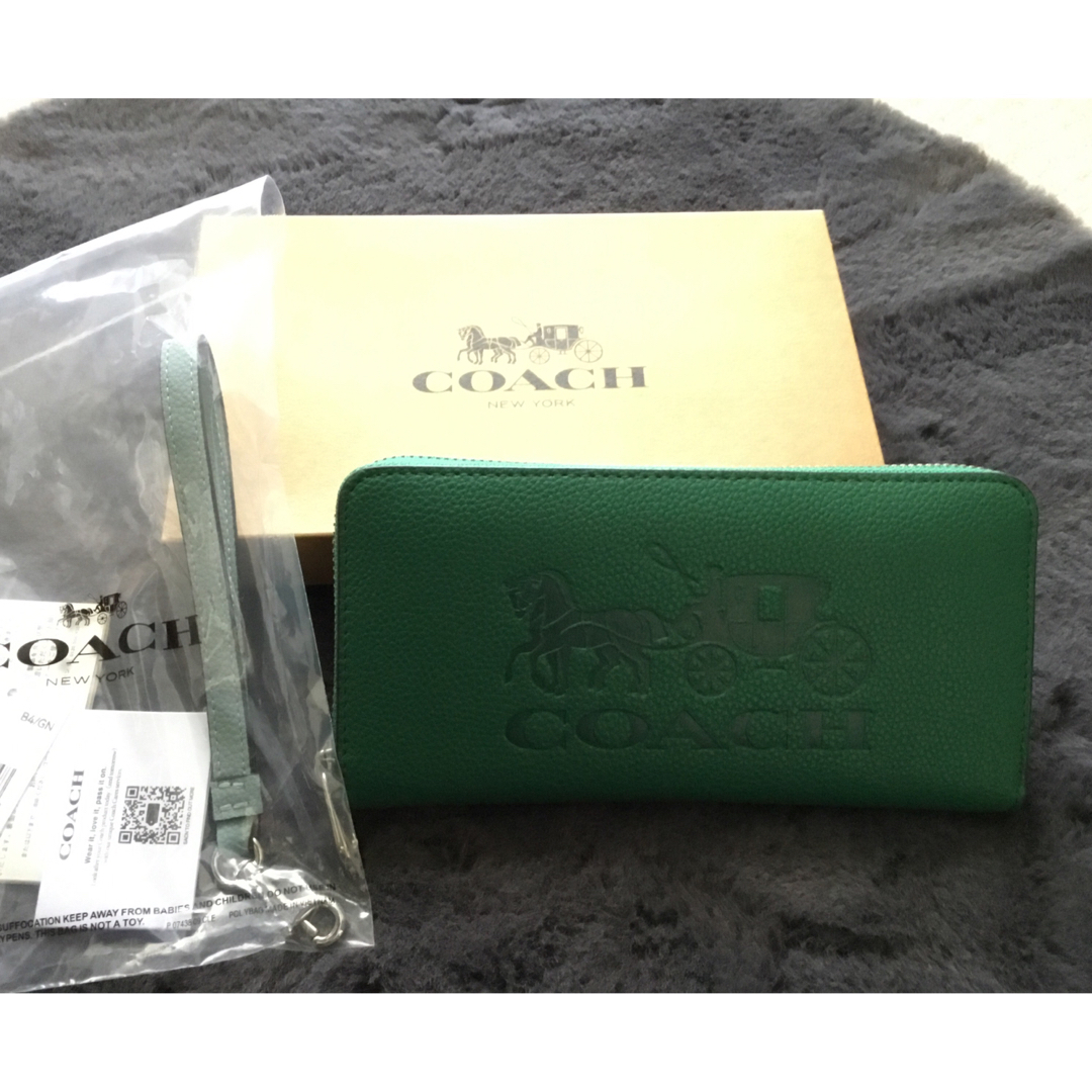 COACH(コーチ)の最終お値下げ❣️COACH コーチ  長財布 馬車 ホースアンドキャリッジ  レディースのファッション小物(財布)の商品写真