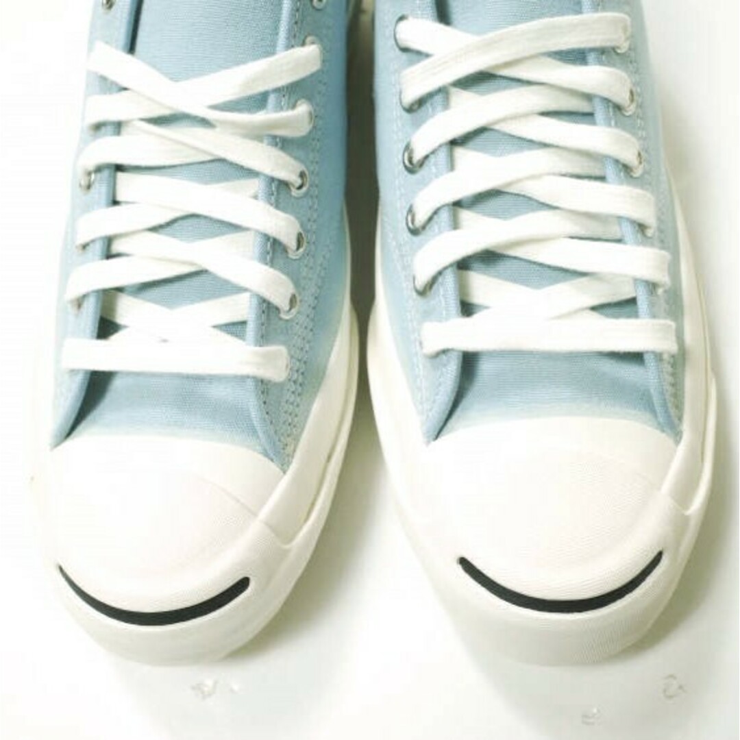 CONVERSE(コンバース)のCONVERSE ADDICT コンバースアディクト 23AW JACK PURCELL CANVAS ジャックパーセル キャンバス 1AD671 US6(24.5cm) LT.BLUE ローカット スニーカー シューズ【新古品】【中古】【CONVERSE ADDICT】 レディースの靴/シューズ(スニーカー)の商品写真