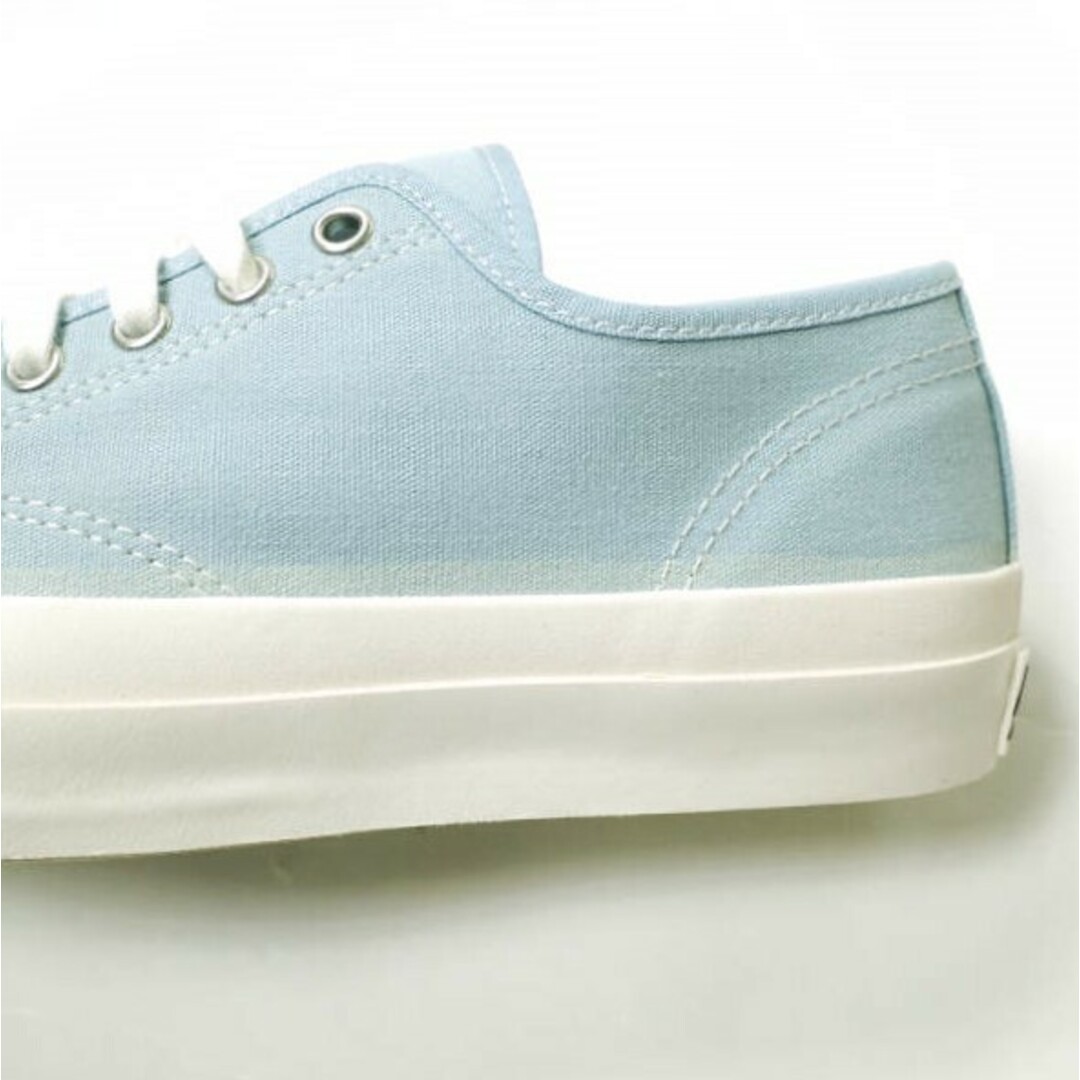 CONVERSE(コンバース)のCONVERSE ADDICT コンバースアディクト 23AW JACK PURCELL CANVAS ジャックパーセル キャンバス 1AD671 US6(24.5cm) LT.BLUE ローカット スニーカー シューズ【新古品】【中古】【CONVERSE ADDICT】 レディースの靴/シューズ(スニーカー)の商品写真