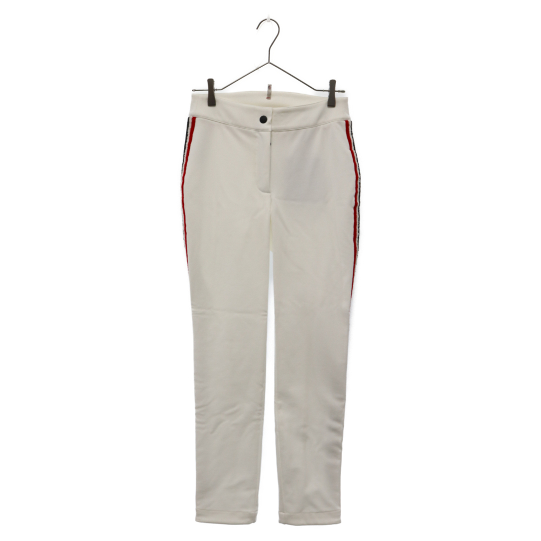 MONCLER(モンクレール)のMONCLER モンクレール PERFORMANCE&STYLE パフォーマンス&スタイル サイドラインパンツ ナイロンパンツ ホワイト I20982A00007 メンズのパンツ(その他)の商品写真