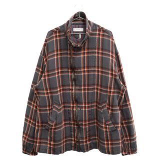 FACETASM ファセッタズム SHURUNKEN COACH JACKET TOF-JK-M01 シュランケン 染加工チャックコーチジャケット オレンジ/グレー