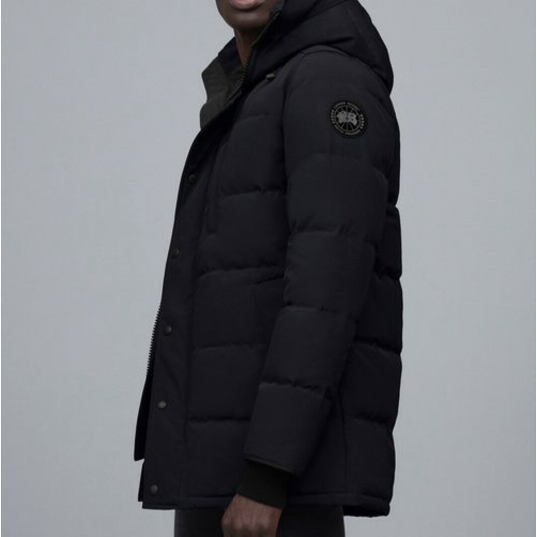 CANADA GOOSE(カナダグース)のCANADA GOOSE カナダグース カナダ製 CARSON PARKA BLACK LABEL カーソンパーカ ブラックレーベル 3805MB S BLACK ファー付き フーデッド ダウンジャケット 定価248,600円 アウター【新古品】【中古】【CANADA GOOSE】 メンズのジャケット/アウター(ダウンジャケット)の商品写真