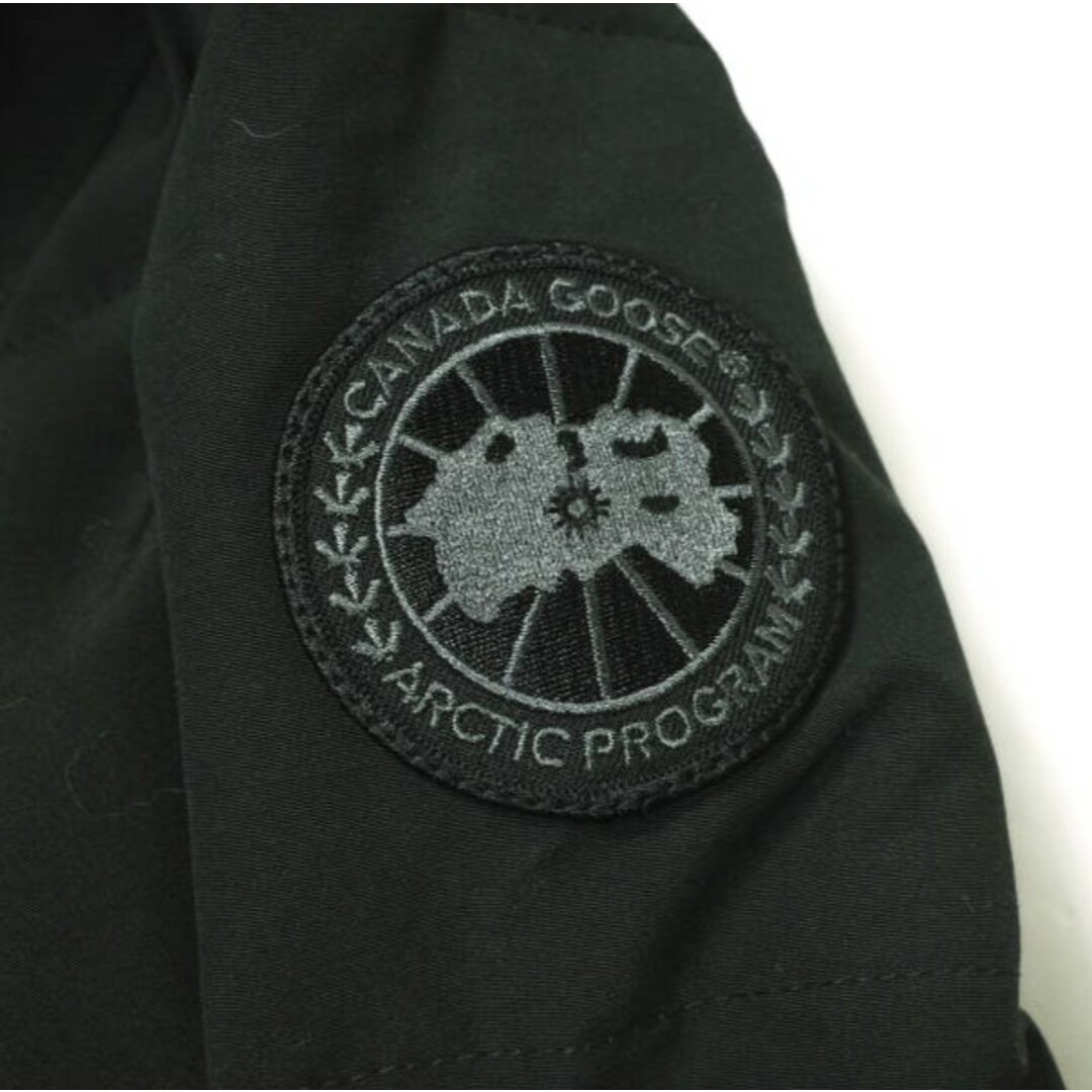 CANADA GOOSE(カナダグース)のCANADA GOOSE カナダグース カナダ製 CARSON PARKA BLACK LABEL カーソンパーカ ブラックレーベル 3805MB S BLACK ファー付き フーデッド ダウンジャケット 定価248,600円 アウター【新古品】【中古】【CANADA GOOSE】 メンズのジャケット/アウター(ダウンジャケット)の商品写真