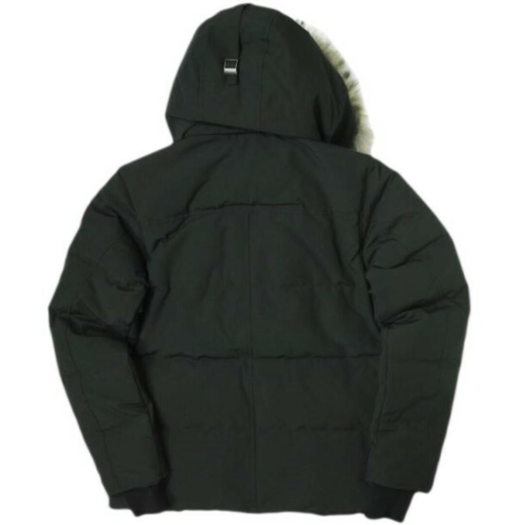 CANADA GOOSE(カナダグース)のCANADA GOOSE カナダグース カナダ製 Wyndham Parka Fusion Fit Heritage ウィンダムパーカ フュージョンフィット 3808MA S BLACK ファー付き フーデッド ダウンジャケット 定価234,300円 アウター【新古品】【中古】【CANADA GOOSE】 メンズのジャケット/アウター(ダウンジャケット)の商品写真