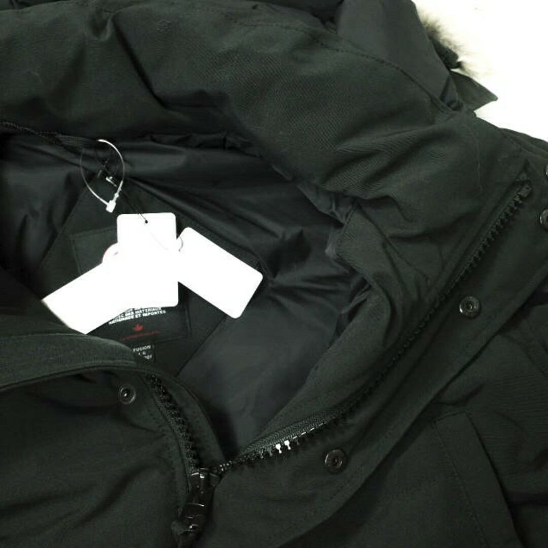 CANADA GOOSE(カナダグース)のCANADA GOOSE カナダグース カナダ製 Wyndham Parka Fusion Fit Heritage ウィンダムパーカ フュージョンフィット 3808MA S BLACK ファー付き フーデッド ダウンジャケット 定価234,300円 アウター【新古品】【中古】【CANADA GOOSE】 メンズのジャケット/アウター(ダウンジャケット)の商品写真