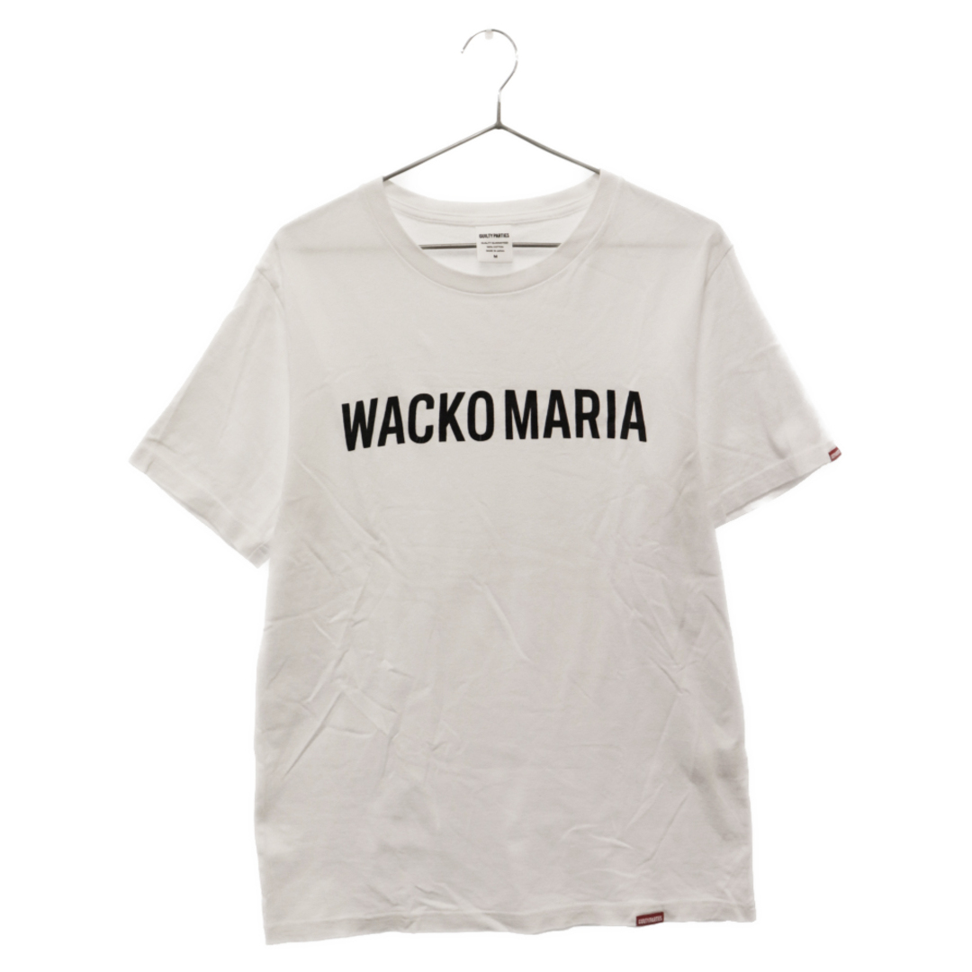 WACKO MARIA(ワコマリア)のWACKO MARIA ワコマリア ロゴプリント半袖Tシャツ ホワイト メンズのトップス(Tシャツ/カットソー(半袖/袖なし))の商品写真