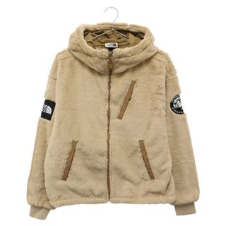 ザノースフェイス(THE NORTH FACE)のTHE NORTH FACE ザノースフェイス RIMO FLEECE HOODIE リモ フリース ジップアップ フーディ ジャケット ベージュ NJ4FN81L(フライトジャケット)