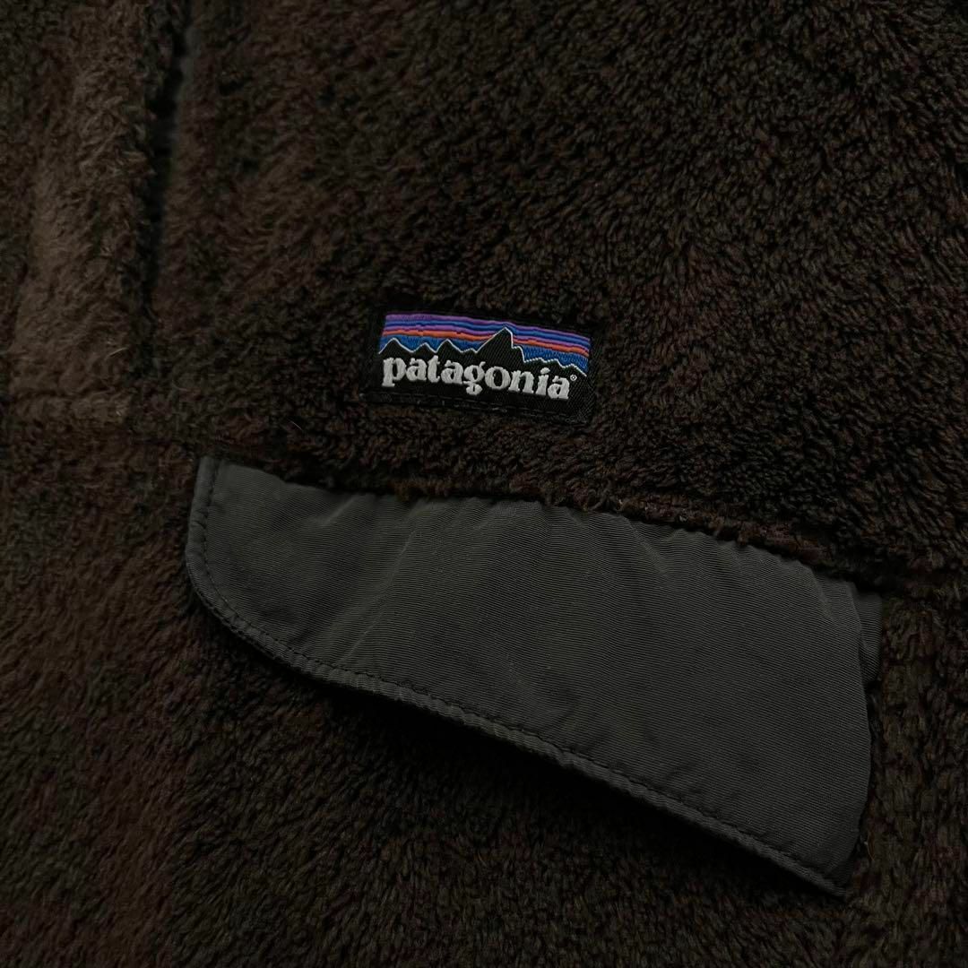 patagonia(パタゴニア)のパタゴニア　シンチラ　スナップT フリースジャケット　古着　ブラウン　古着　S レディースのジャケット/アウター(ブルゾン)の商品写真