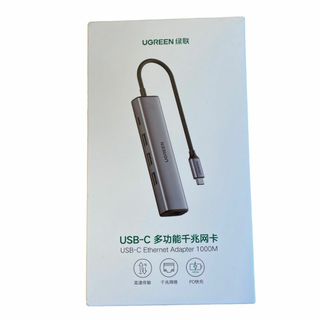 UGREEN USB 3.0 5-in-1 3*USB 有線LAN※新品未使用品(PC周辺機器)