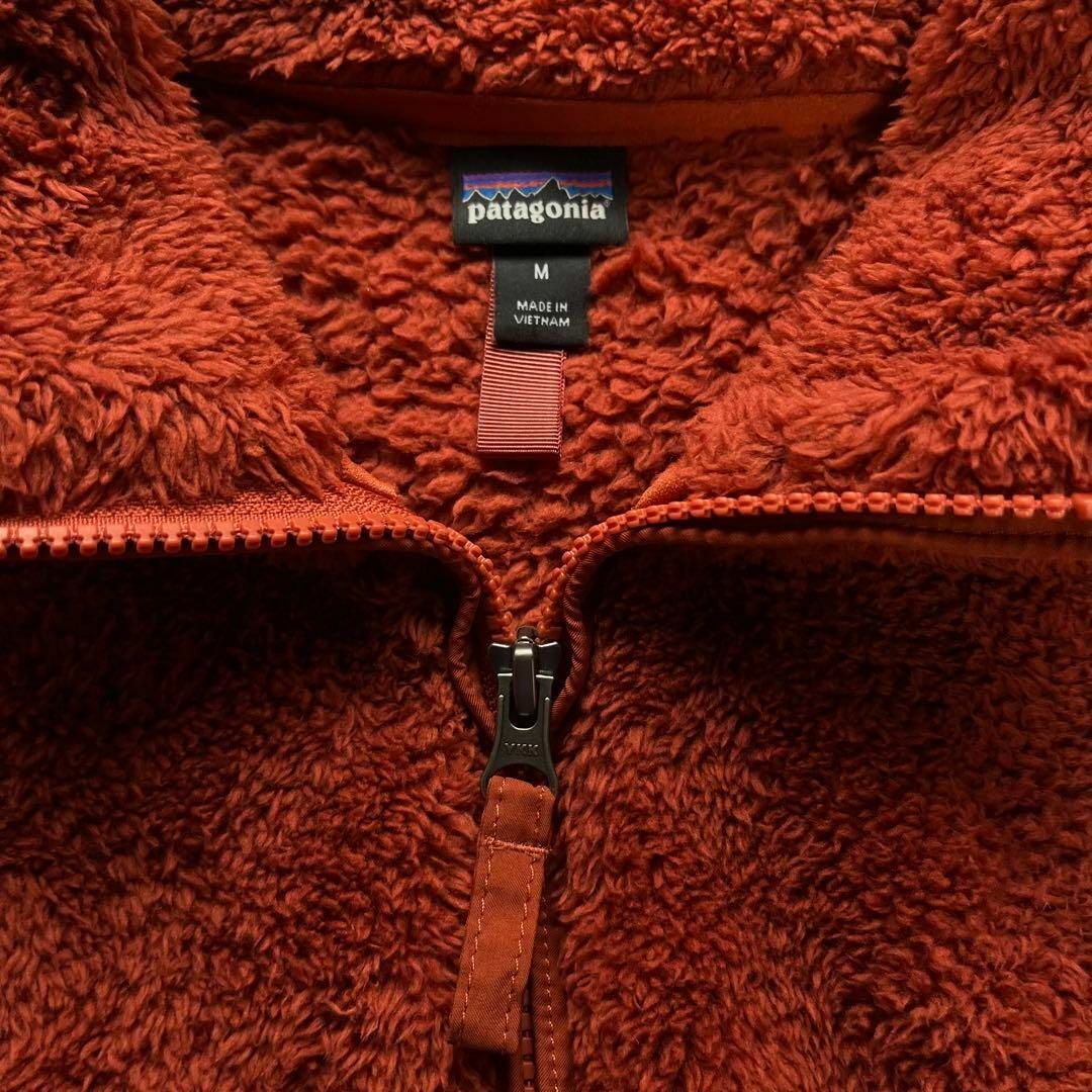 patagonia(パタゴニア)のパタゴニア　シンチラ　ハーフジップ　フリースジャケット　古着　オレンジ　Mサイズ メンズのジャケット/アウター(ブルゾン)の商品写真