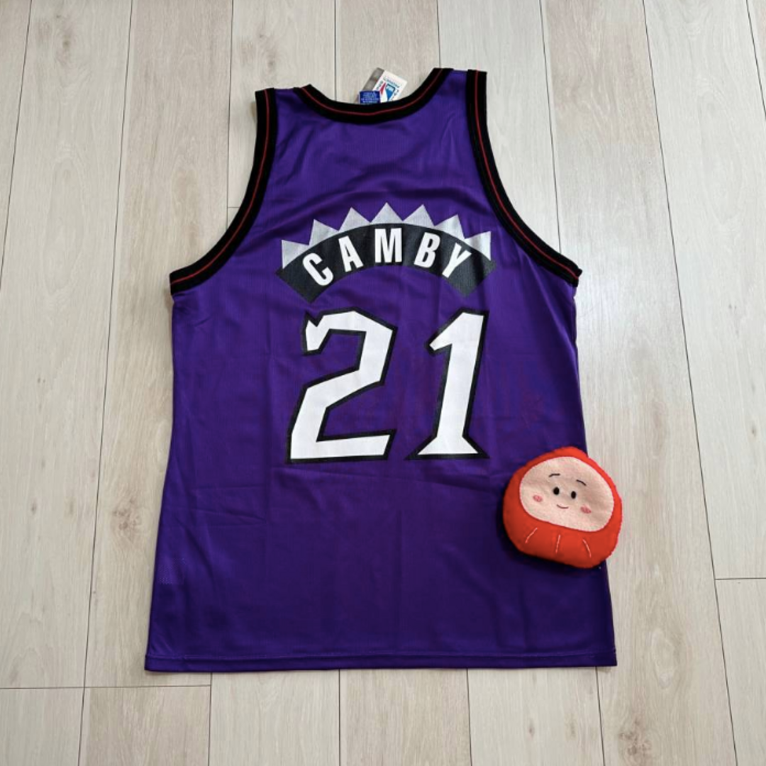 Champion(チャンピオン)の1996マーカス キャンビー トロントラプターズチャンピオンNBAジャージ 44 メンズのトップス(ジャージ)の商品写真