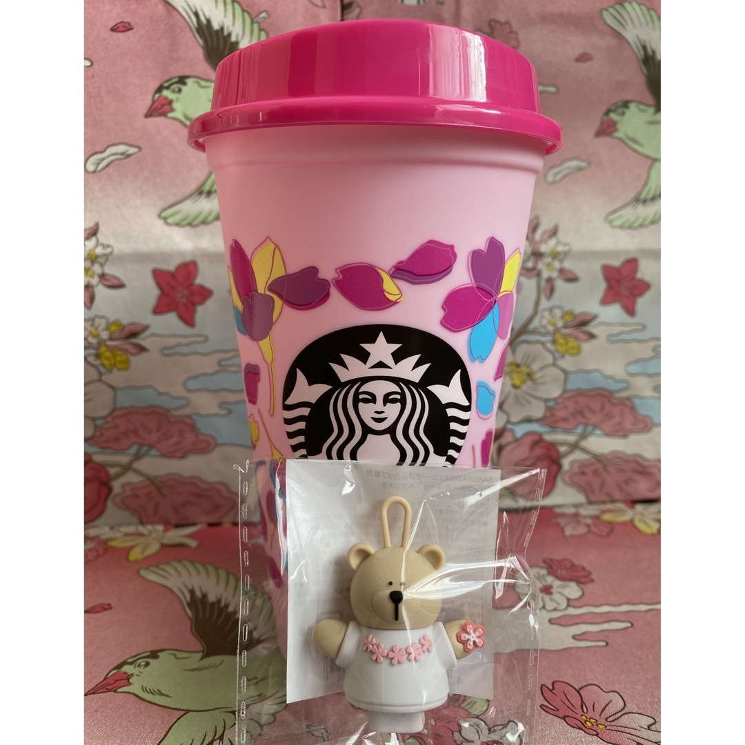Starbucks Coffee(スターバックスコーヒー)のSAKURA2024リユーザブルカップ専用ドリンクホールキャップベアリスタ インテリア/住まい/日用品のキッチン/食器(タンブラー)の商品写真