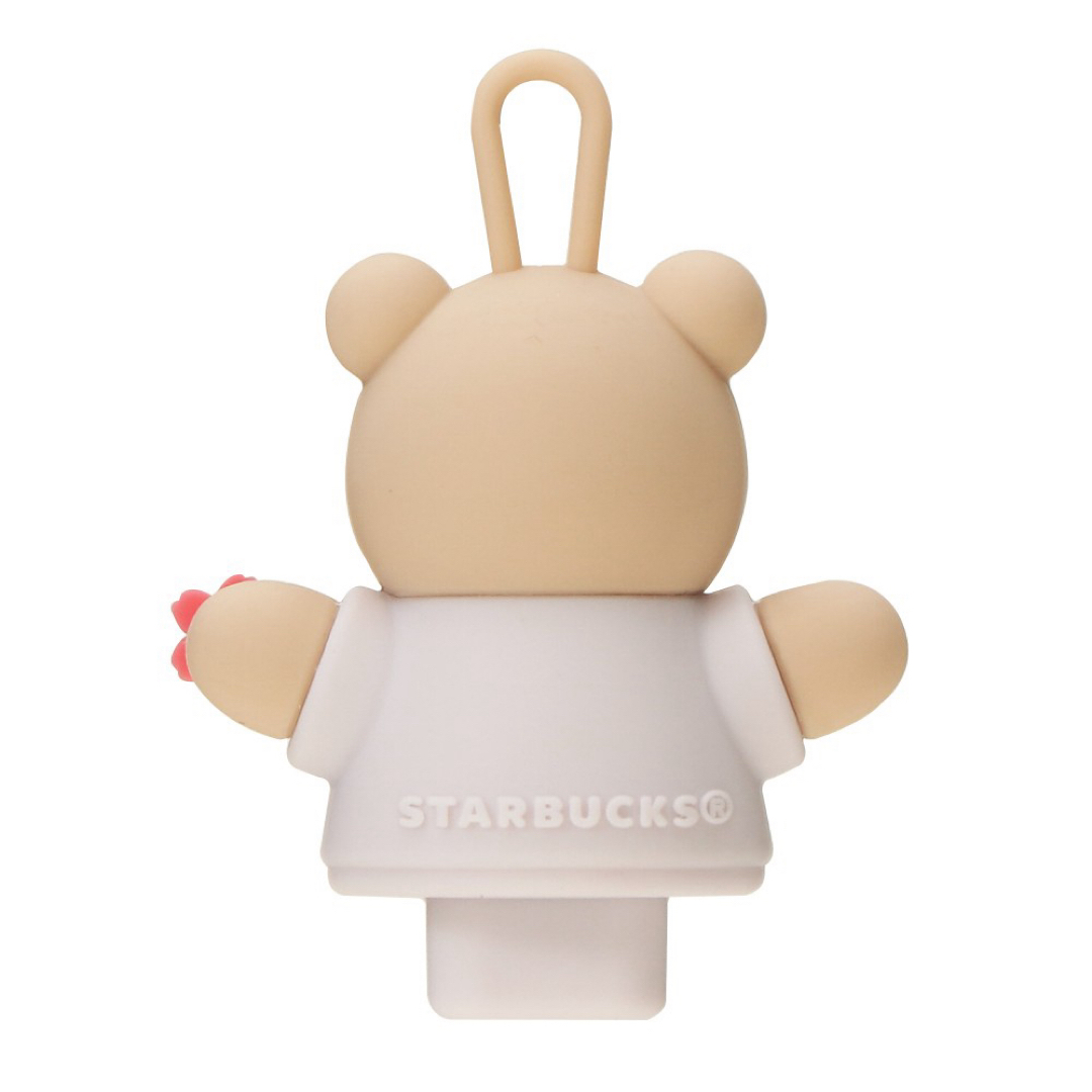 Starbucks Coffee(スターバックスコーヒー)のSAKURA2024リユーザブルカップ専用ドリンクホールキャップベアリスタ インテリア/住まい/日用品のキッチン/食器(タンブラー)の商品写真