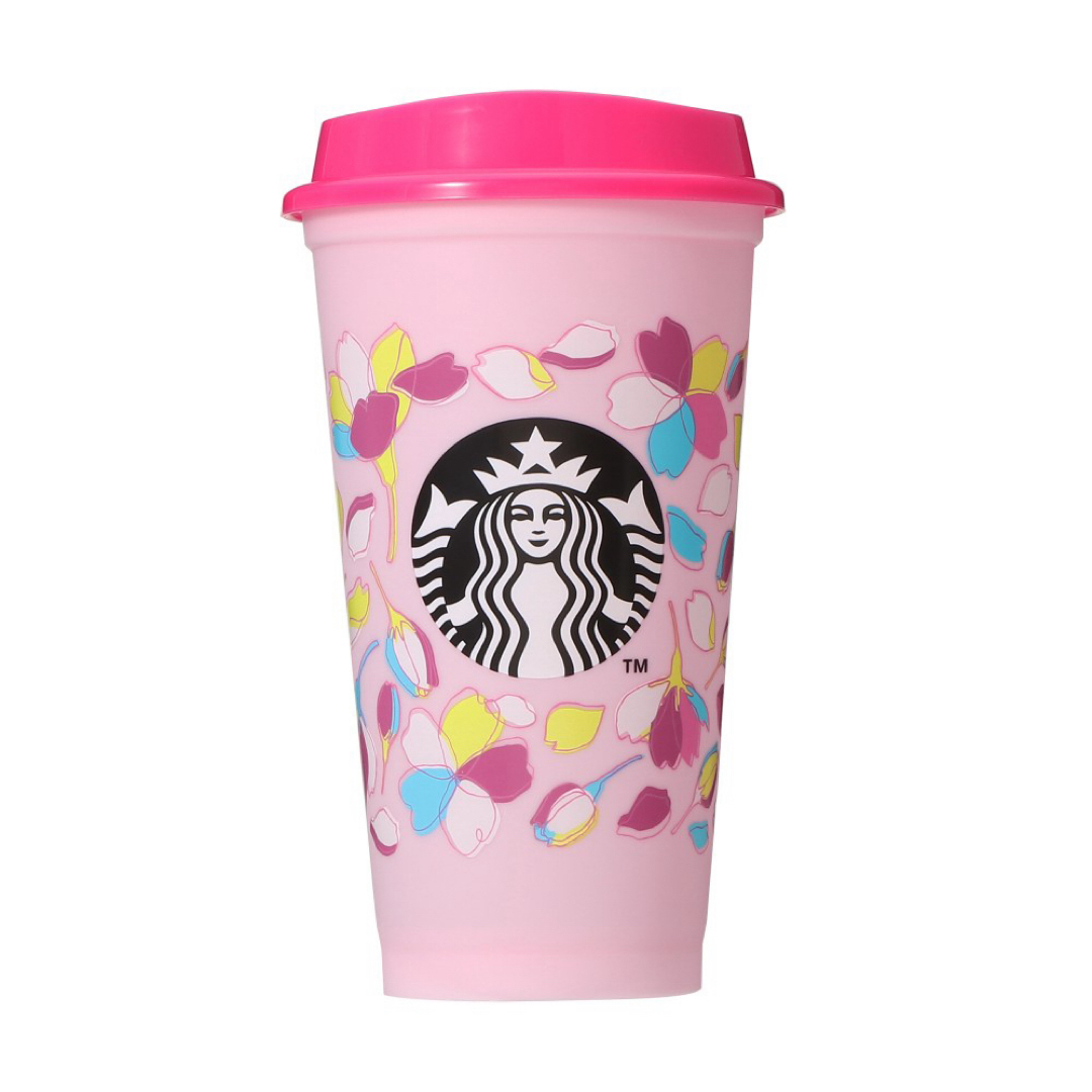 Starbucks Coffee(スターバックスコーヒー)のSAKURA2024リユーザブルカップ専用ドリンクホールキャップベアリスタ インテリア/住まい/日用品のキッチン/食器(タンブラー)の商品写真