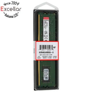 キングストン(Kingston)のKingston製　KVR48U40BS6-8　DDR5 PC5-38400 8GB(PCパーツ)