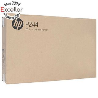 エルエイチピー(LHP)の【新品(開封のみ・箱きず・やぶれ)】 HP製　23.8型 液晶モニター ProDisplay P244　5QG35AA#ABJ　ブラック(PC周辺機器)