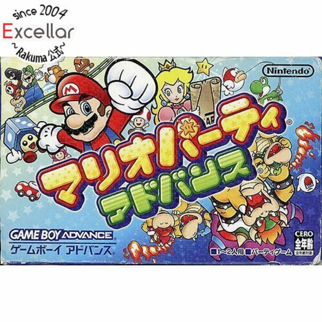 任天堂 - マリオパーティアドバンス GBA マップなし・外箱いたみの通販