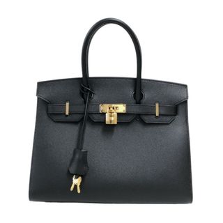 エルメス(Hermes)の　エルメス HERMES バーキン30 セリエ U刻 ブラック ゴールド金具 エプソン レディース ハンドバッグ(ハンドバッグ)