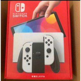 ニンテンドースイッチ(Nintendo Switch)のNintendo Switch  有機ELモデル　任天堂　ホワイト(家庭用ゲーム機本体)