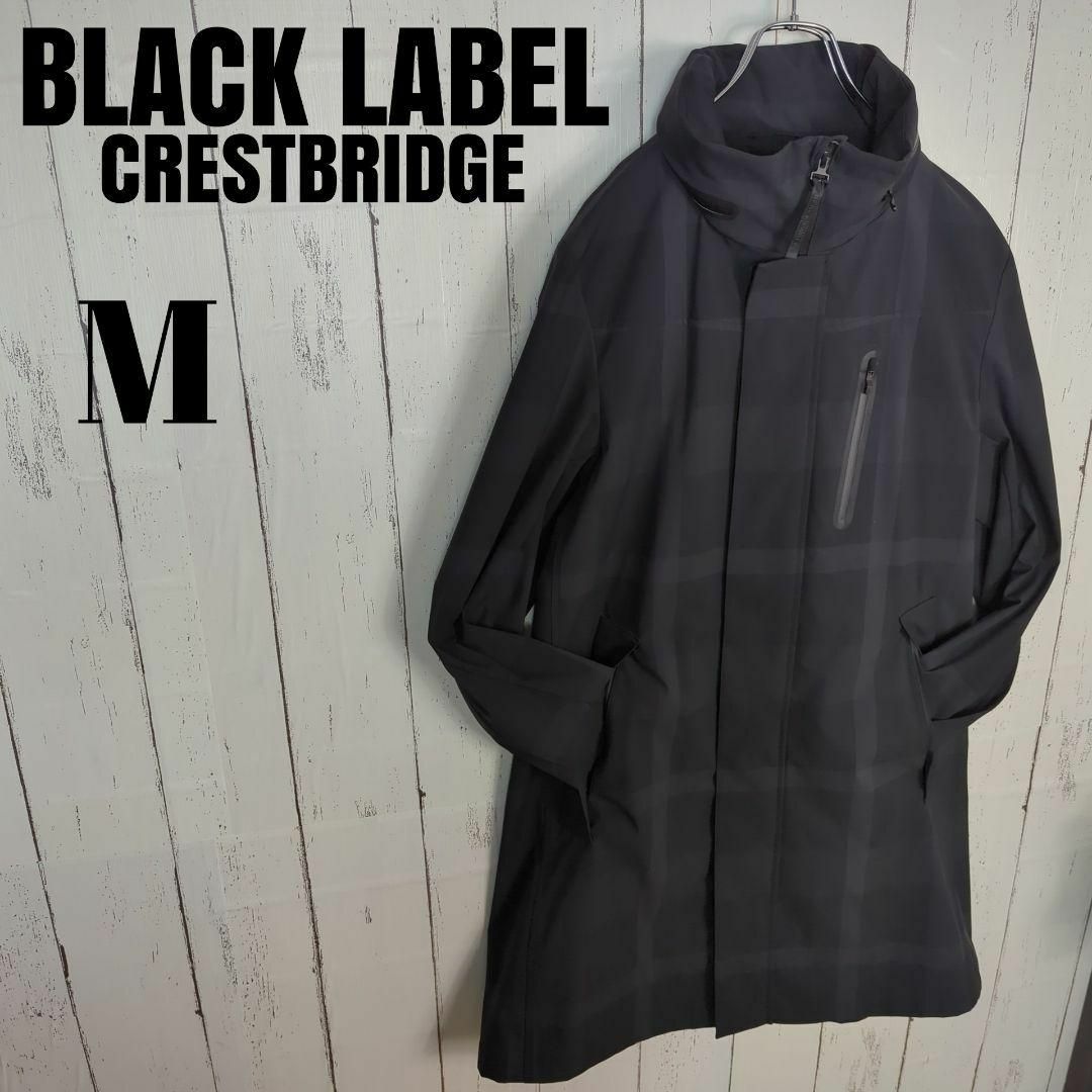 BLACK LABEL CRESTBRIDGE(ブラックレーベルクレストブリッジ)の【希少デザイン】ブラックレーベルクレストブリッジ 入手困難 ステンカラーコート メンズのジャケット/アウター(ステンカラーコート)の商品写真