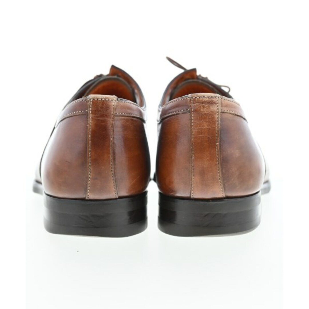 Santoni(サントーニ)のSANTONI サントーニ ビジネス・ドレスシューズ -7(25.5cm位) 茶 【古着】【中古】 メンズの靴/シューズ(ドレス/ビジネス)の商品写真