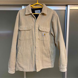 カーハートダブリューアイピー(Charhartt WIP)のCARHARTT WIP WHITSOME SHIRT JAC ベージュ(ブルゾン)