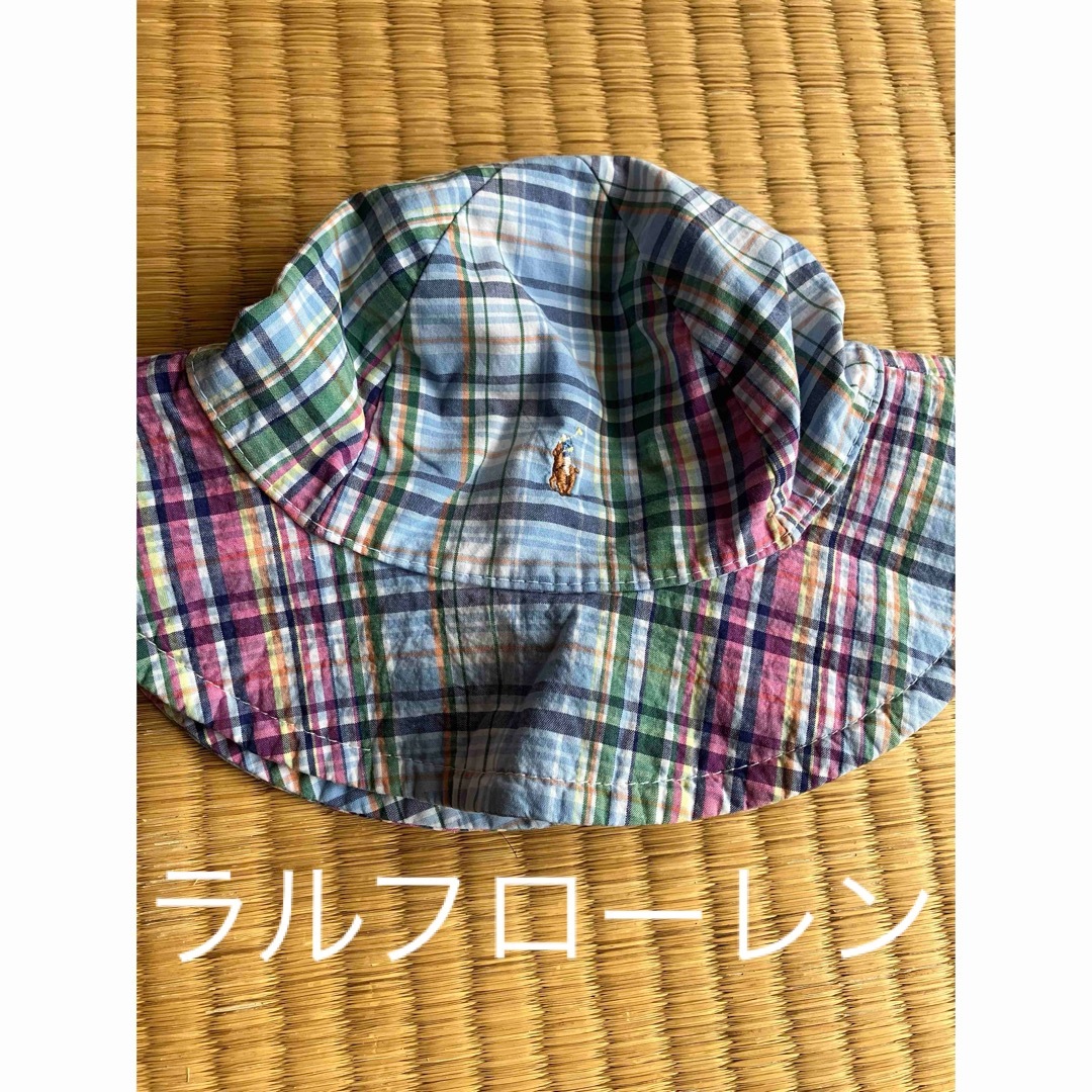 POLO RALPH LAUREN(ポロラルフローレン)のラルフローレン　帽子　46cm キッズ/ベビー/マタニティのこども用ファッション小物(帽子)の商品写真