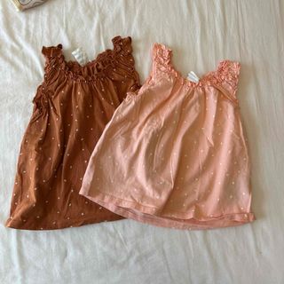 エイチアンドエイチ(H&H)のH&M ノースリーブ(タンクトップ/キャミソール)